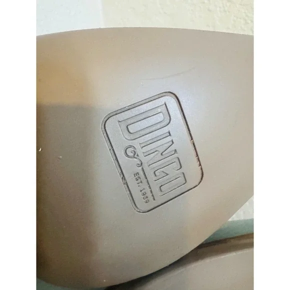 Dingo Womens Classy N' Sassy Snip Toe Leather Ankle Boots, Size 9 Denim Blue NWT - Picture 9 of 15